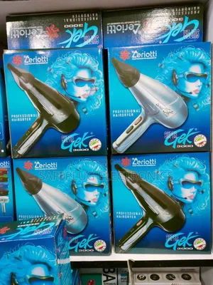 Zeriotti Blow Dry Hair Dryer – Blue Professional Hair Dryer