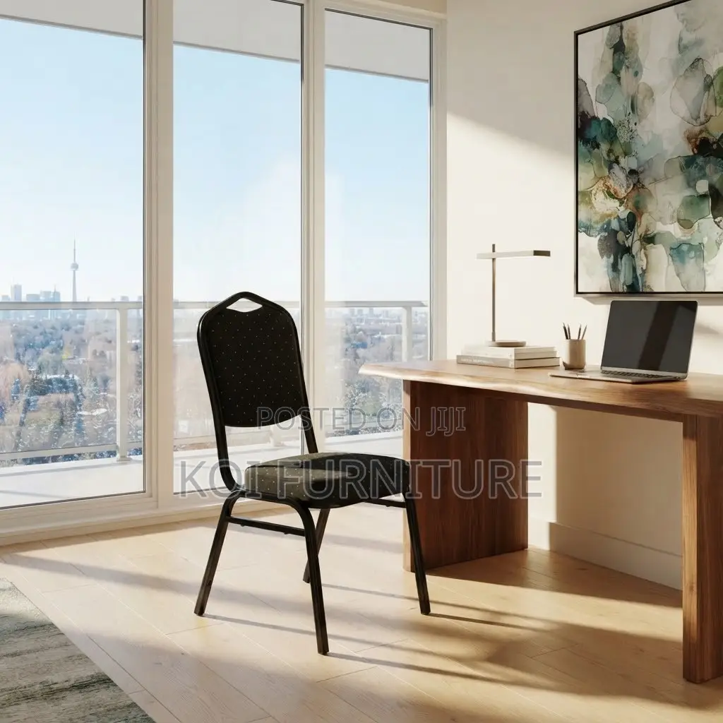 Office Chairs; Black Home Office Conference Armless Seats