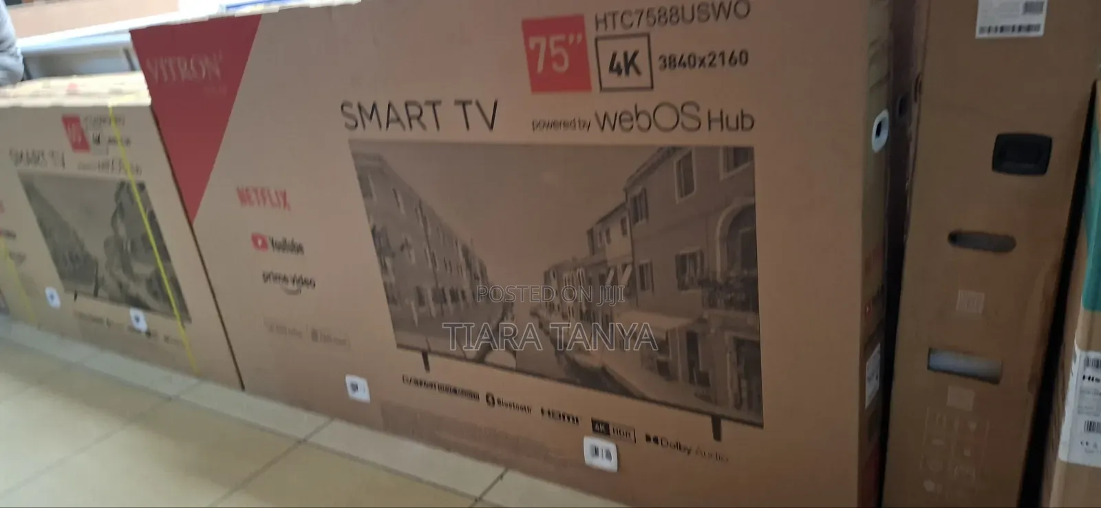 Vitron 75 Inch Frameless Uhd Webos TV