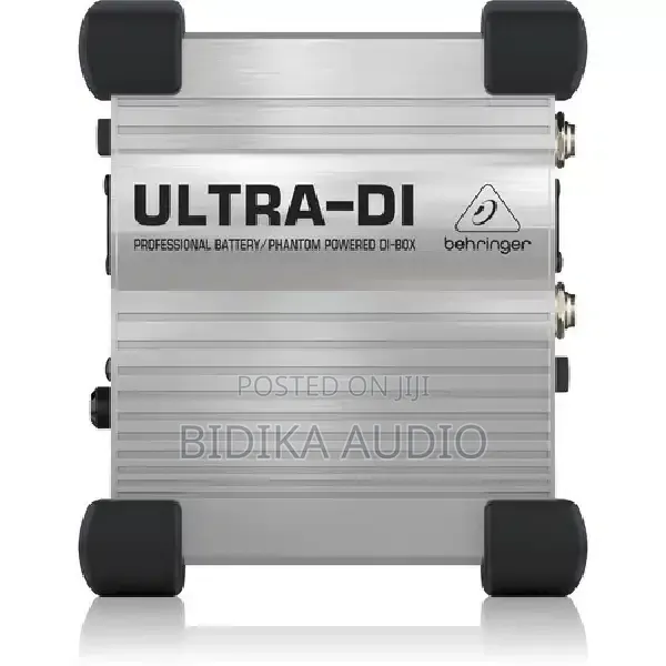 Behringer DI100 Single-Channel Active Battery/Phantom-Powered Direct