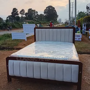 5x6 Chocolate Framed Bed
