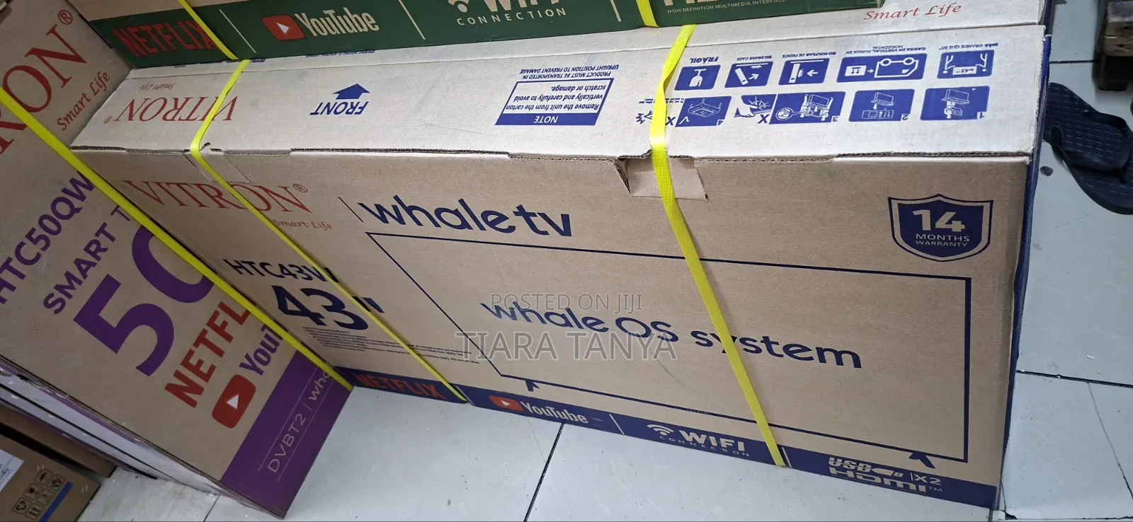 Vitron 43" Smart Full Hd Smart Whale Os Led TV