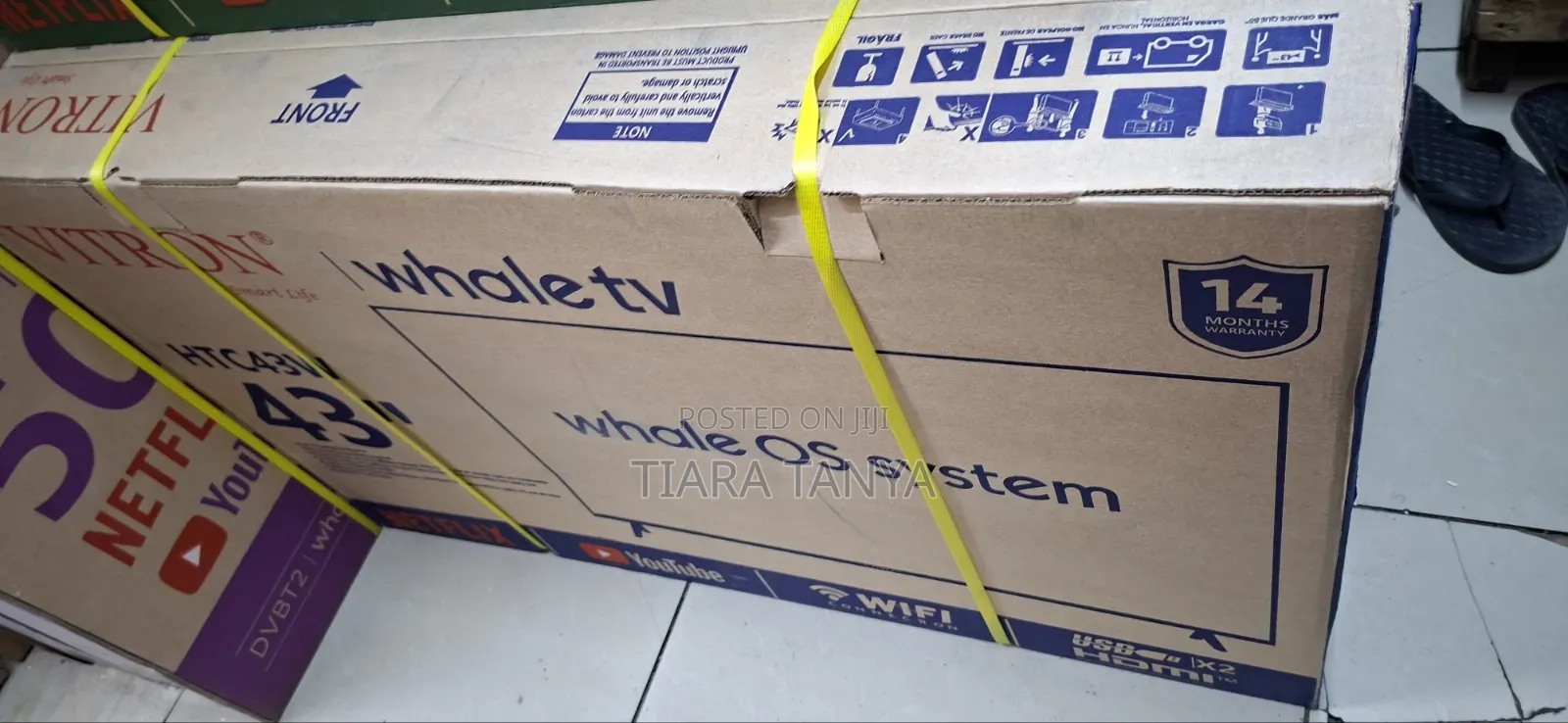 Vitron 43" Smart Full Hd Smart Whale Os Led TV