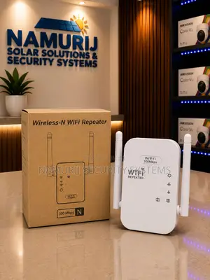 Compact WiFi Router Extender Spy Camera