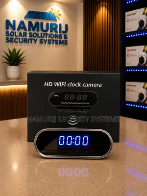 Smart and Discreet Table Clock Spy Camera