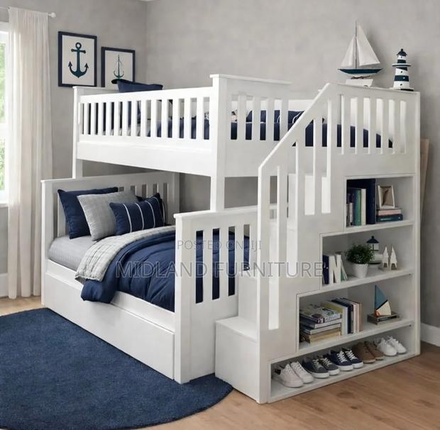 Wooden Bunk Bed With Storage Available on Order