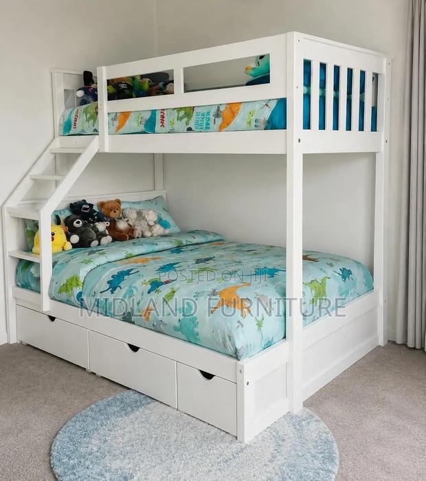 Wooden Bunk Bed With Storage Available on Order - thumbnail 3