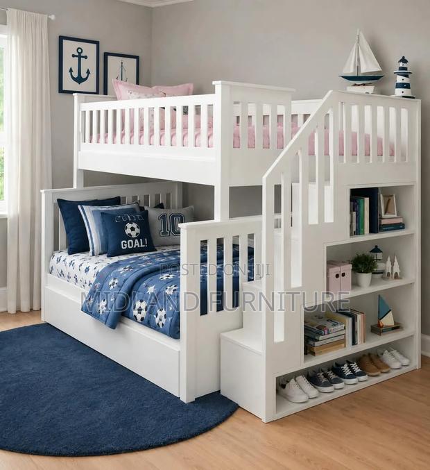 Wooden Bunk Bed With Storage Available on Order - thumbnail 4