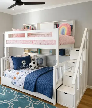 Wooden Bunk Bed With Storage Available on Order