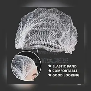 Non-Woven Disposable Hair Caps – 19" | 100pcs Galw
