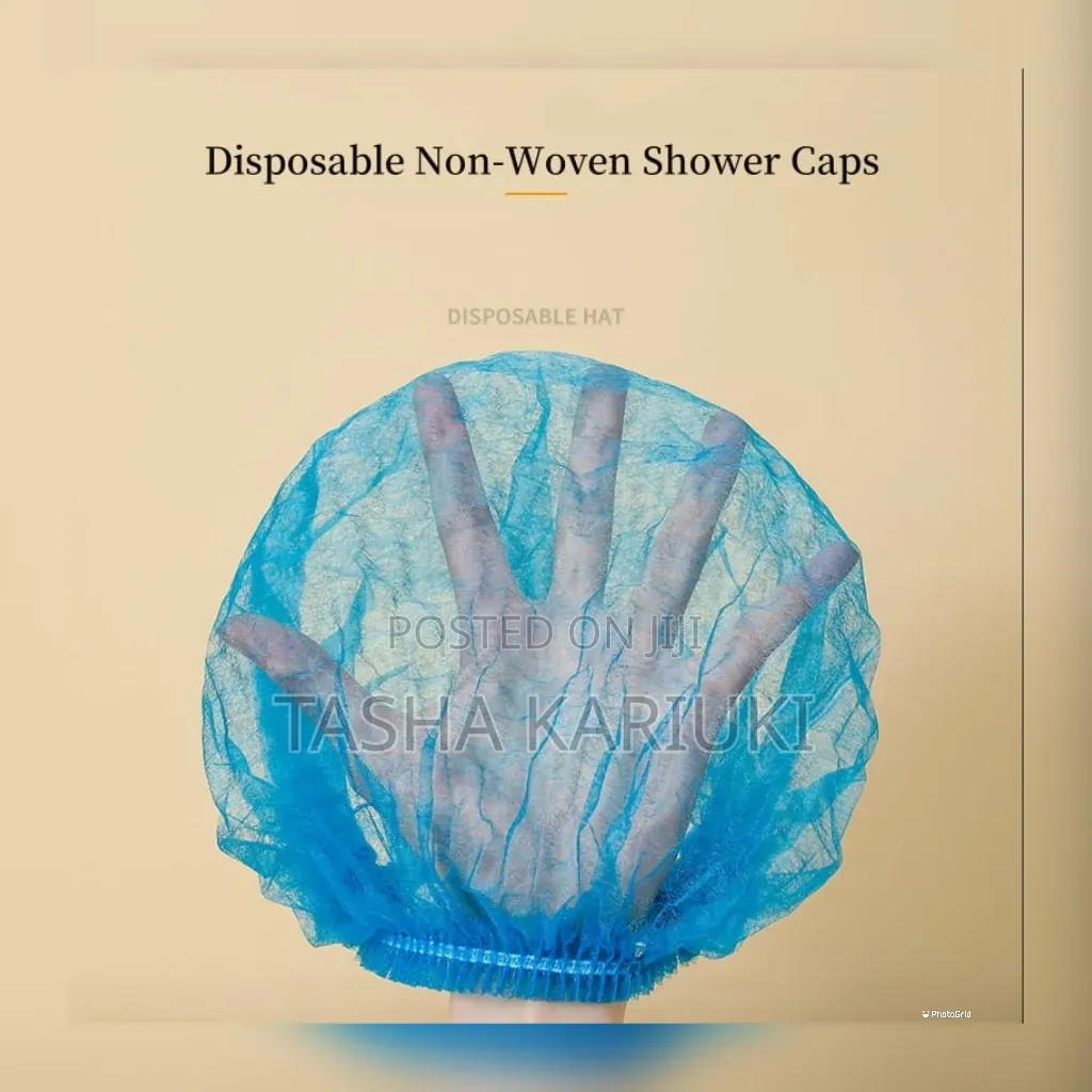 Professional Disposable Hair Nets – Blue White Gale
