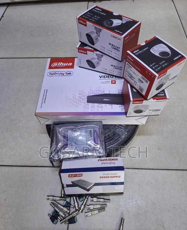 Dahua 4-Camera CCTV Surveillance System 2MP Cameras, 4CH DVR - main view