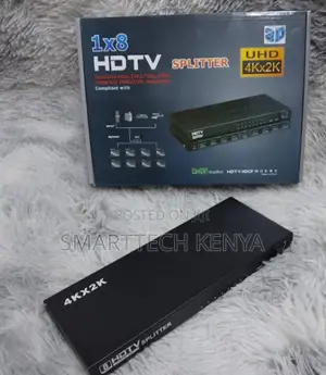 1 in 8 Out, 1×8 HDMI Splitter 8 Port Top -Market