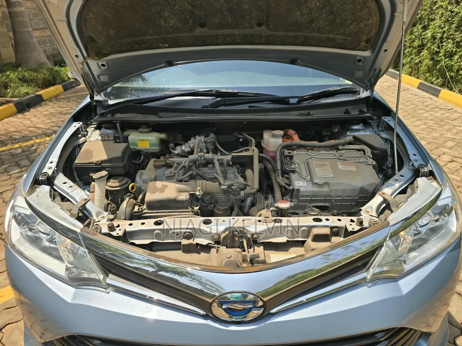 Toyota Corolla Fielder 2016 Blue