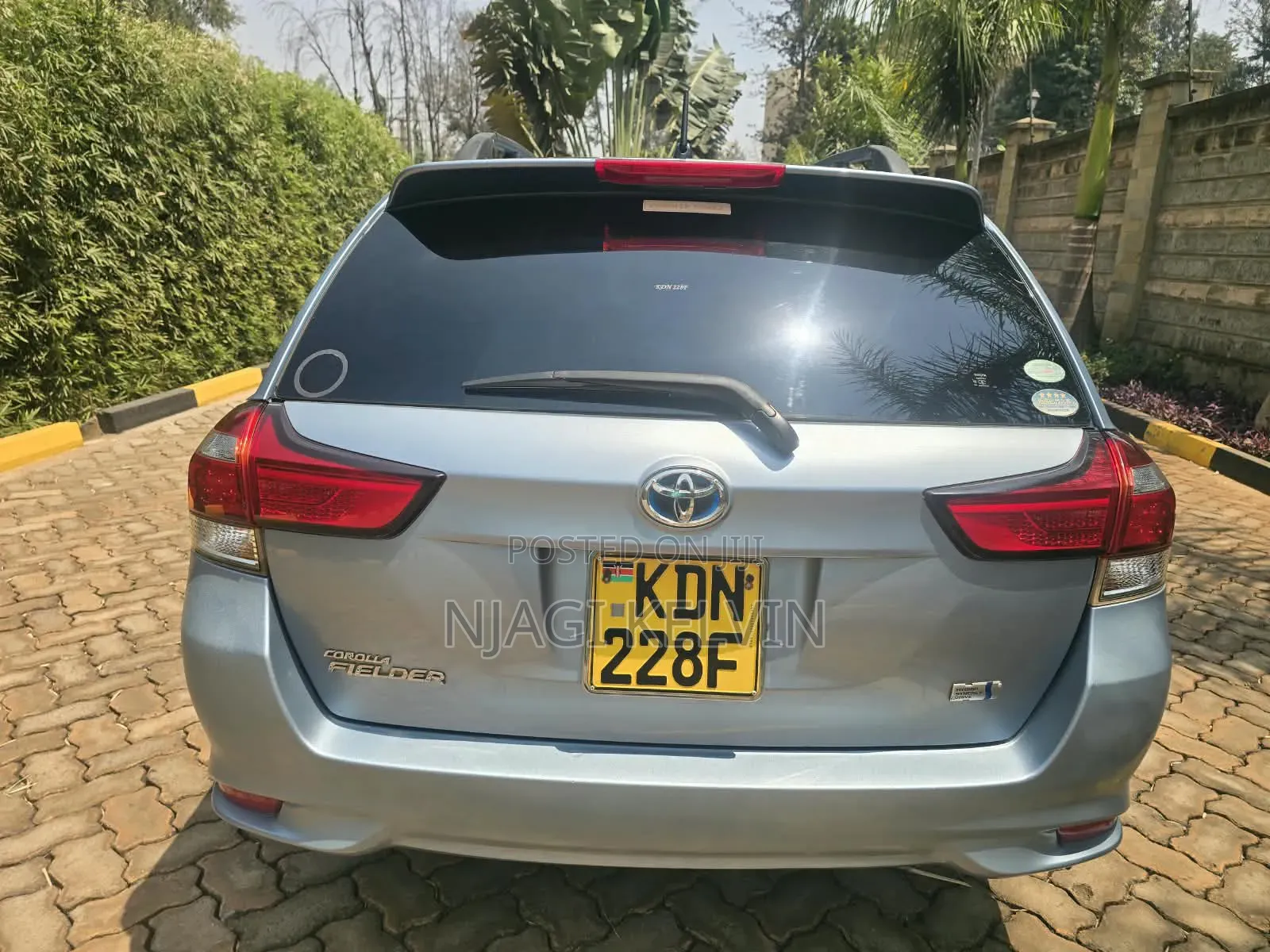 Toyota Corolla Fielder 2016 Blue