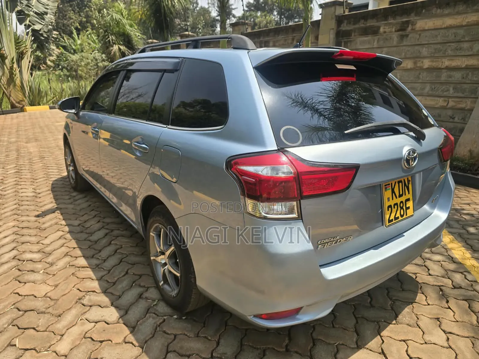Toyota Corolla Fielder 2016 Blue