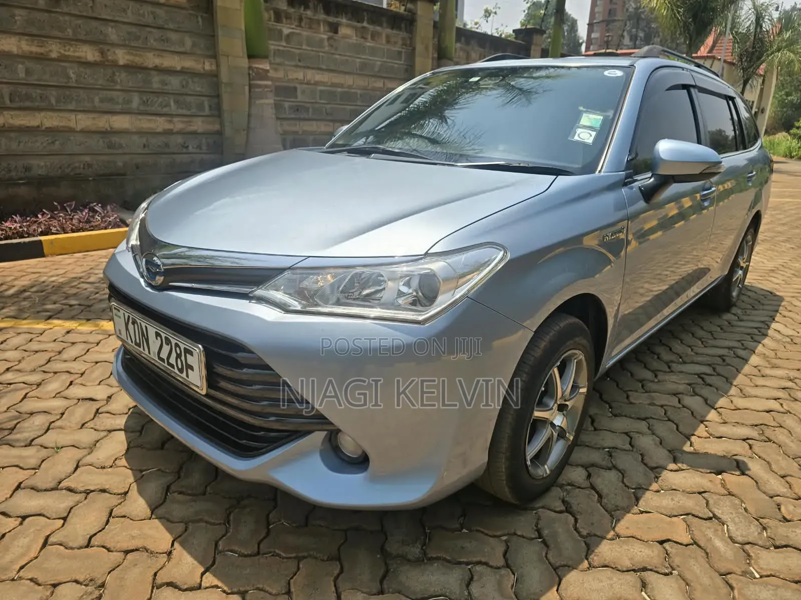 Toyota Corolla Fielder 2016 Blue