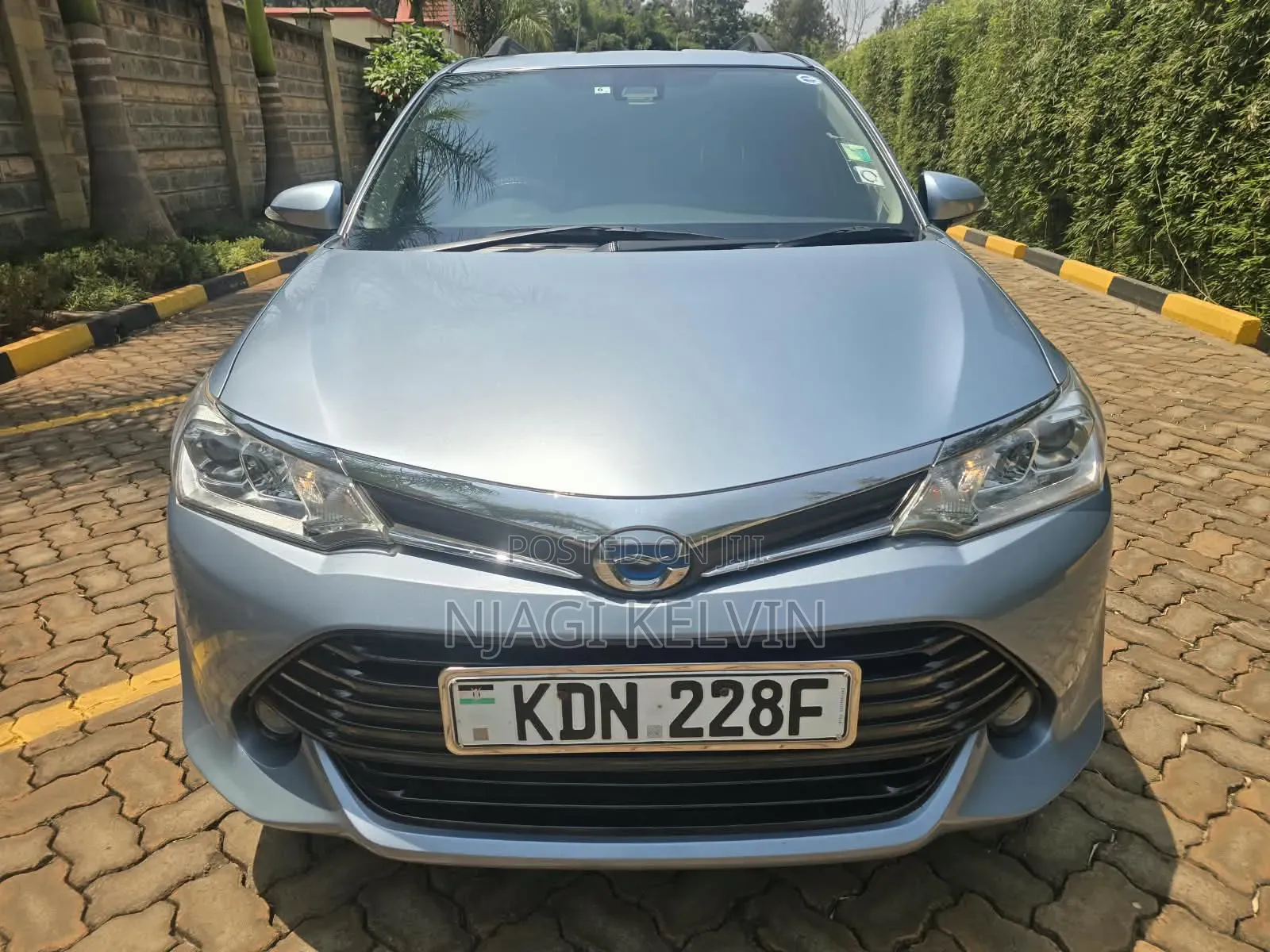 Toyota Corolla Fielder 2016 Blue