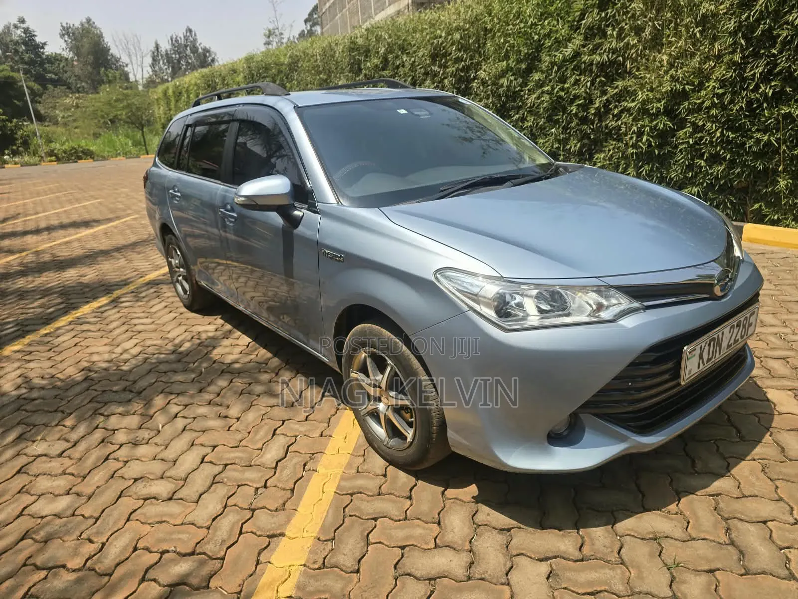 Toyota Corolla Fielder 2016 Blue