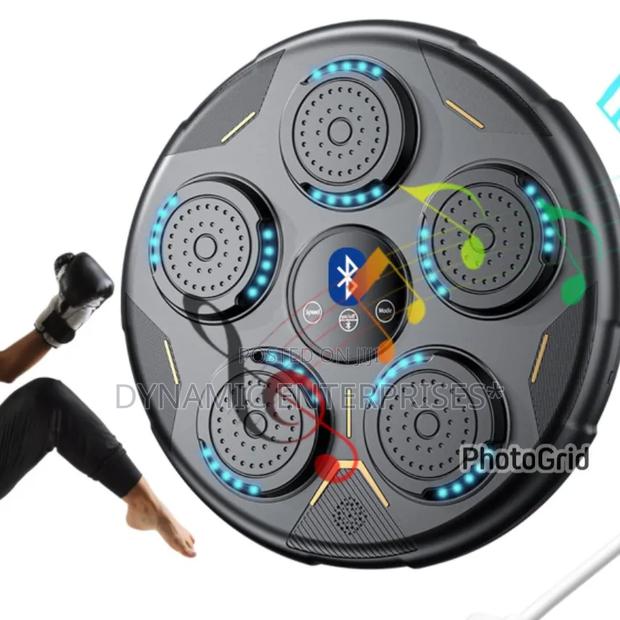 Bluetooth Wall Mounted Punch Boxing Trainer With LED Display. - main view