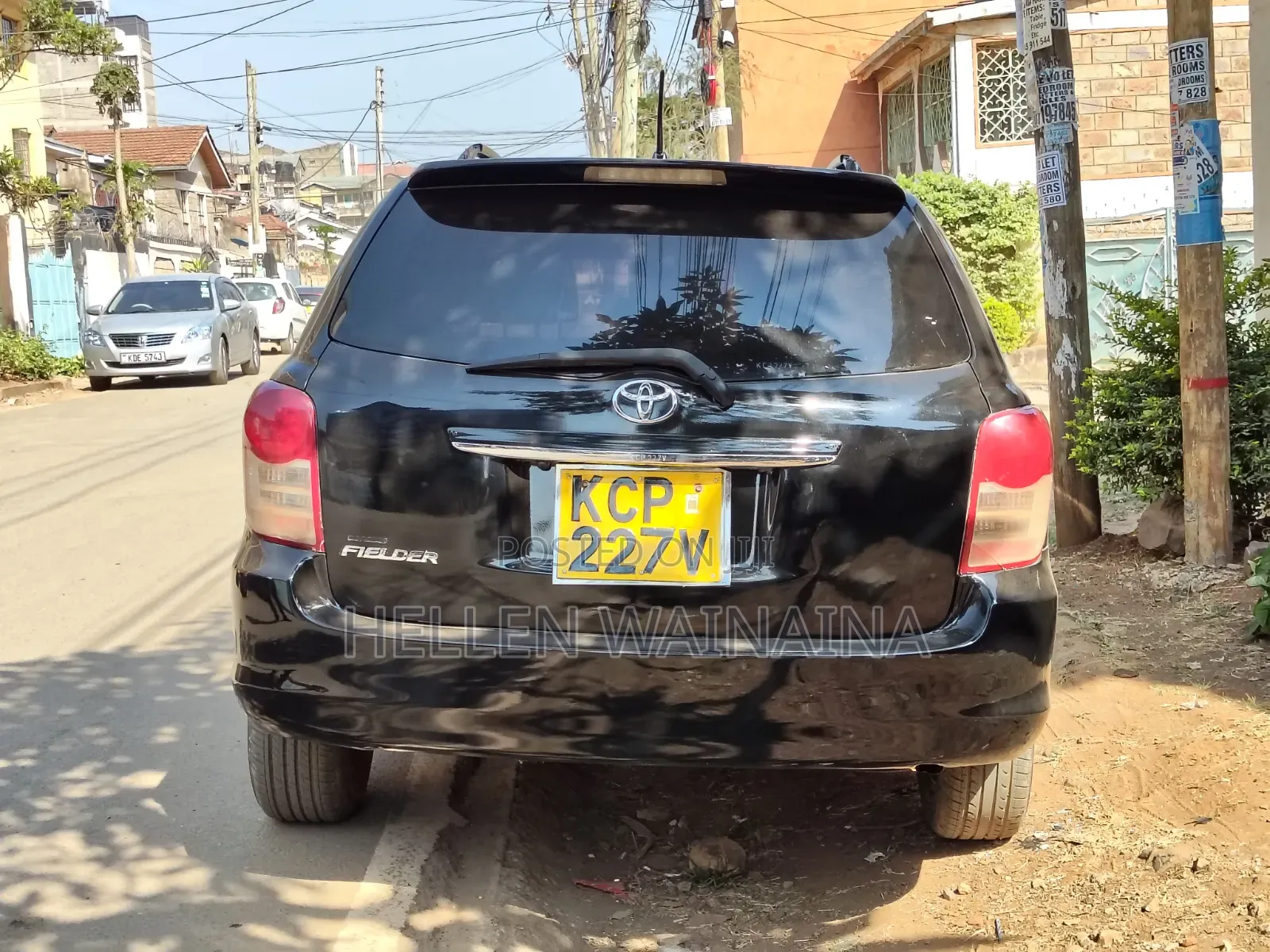 Toyota Corolla Fielder 2011 Black