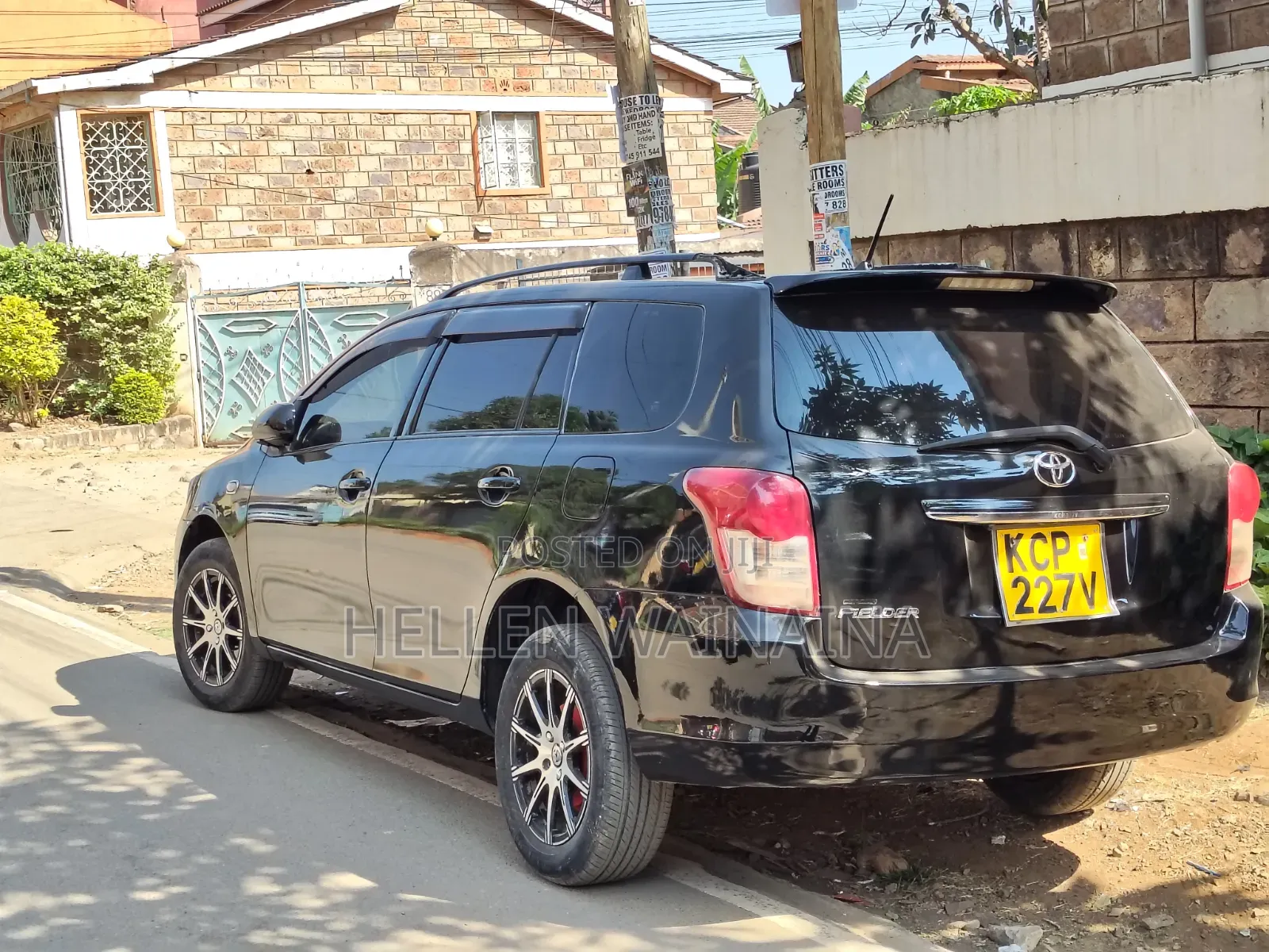 Toyota Corolla Fielder 2011 Black