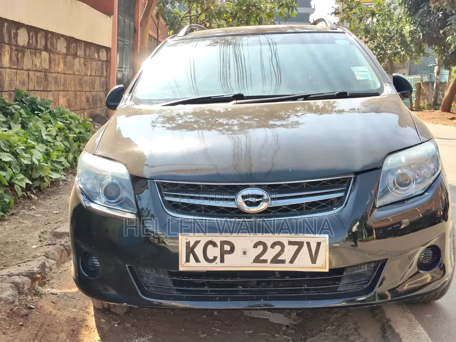 Toyota Corolla Fielder 2011 Black