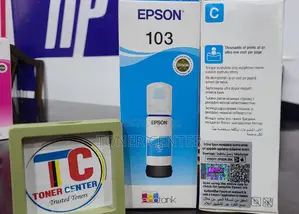 Epson 103 Ecotank Cyan Ink Bottle - (C13T00S24A)