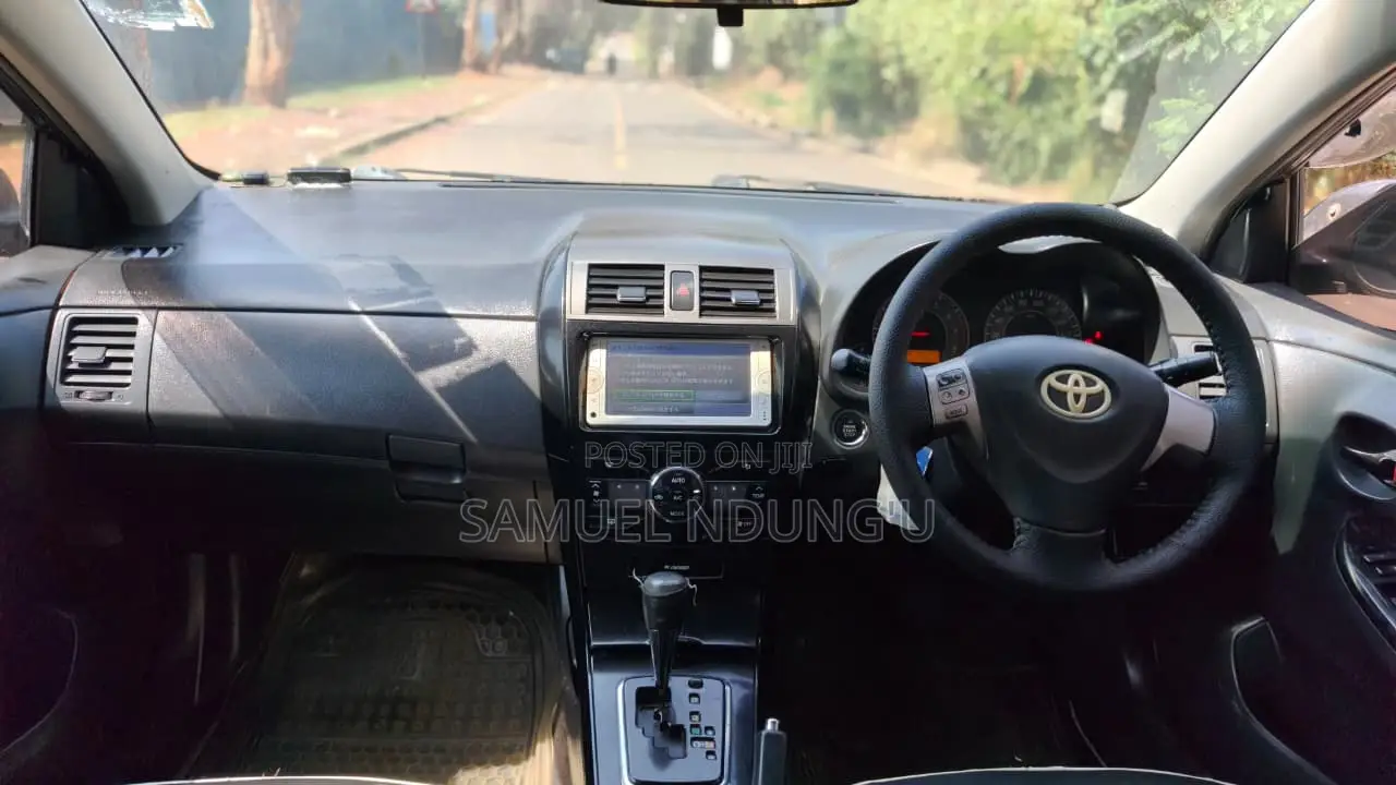 Toyota Corolla Fielder 2011 Black
