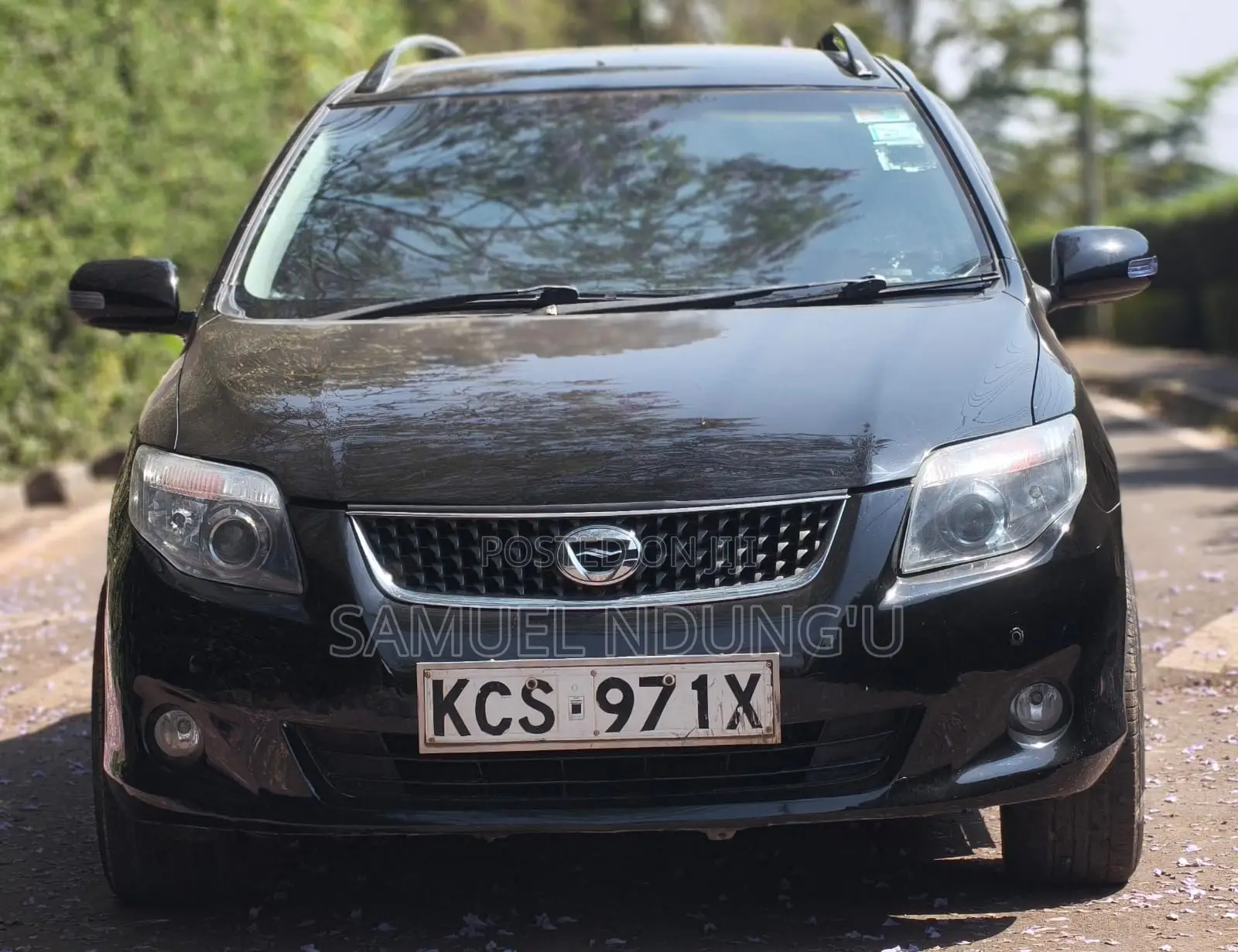Toyota Corolla Fielder 2011 Black