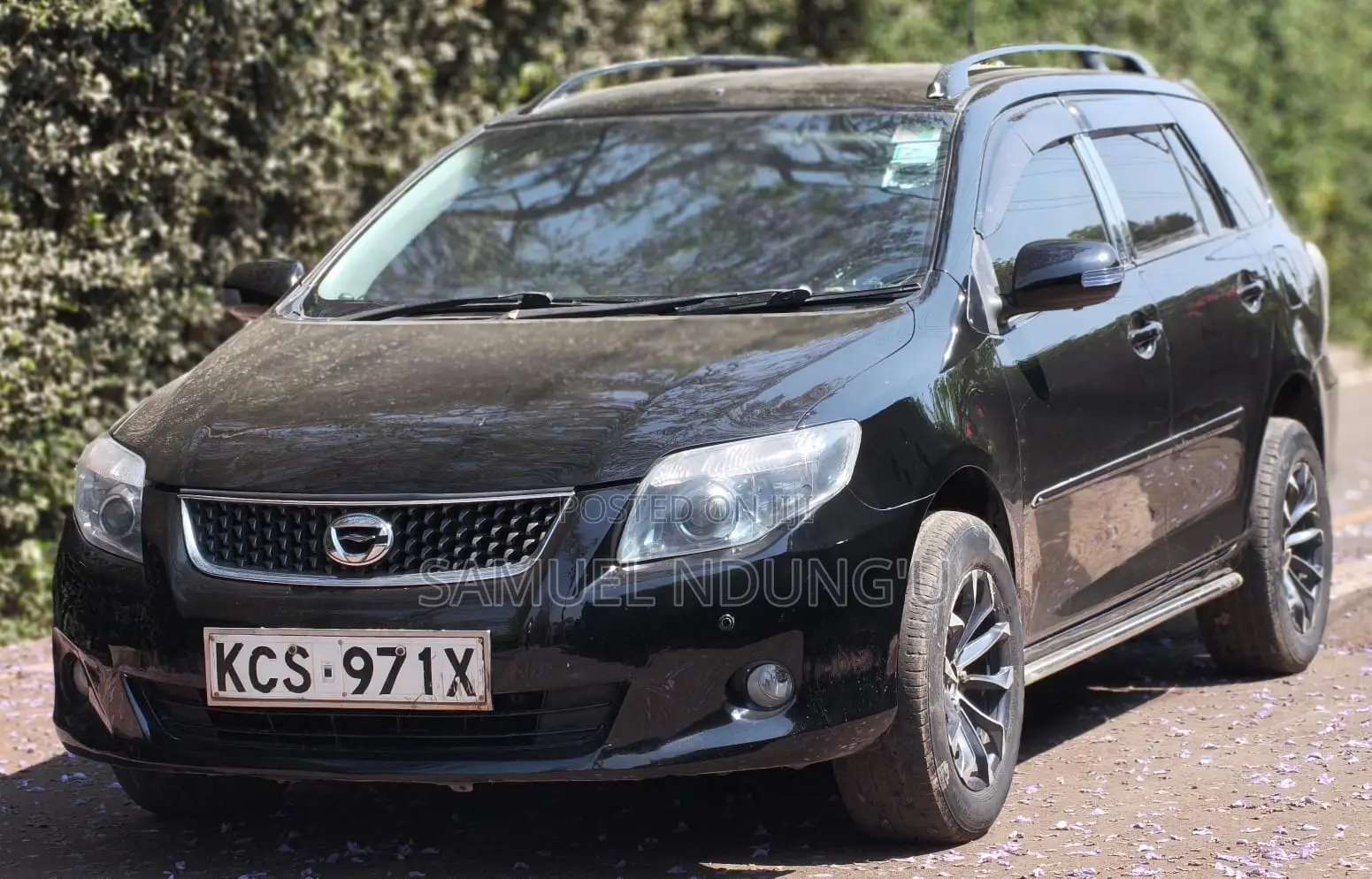 Toyota Corolla Fielder 2011 Black