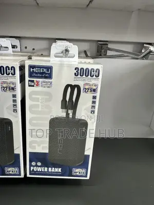 Fast Hepu Power Bank 30000mAH 6 Ports 22.5W