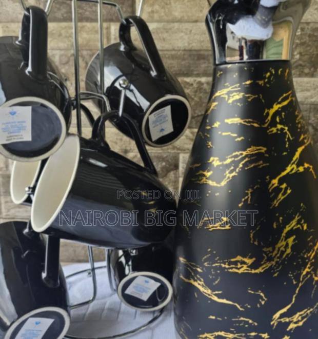 Black Luxurious Tea Set Combo