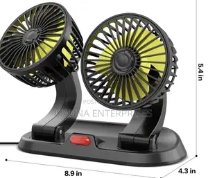 360 Rotatable Car Cooling Fan