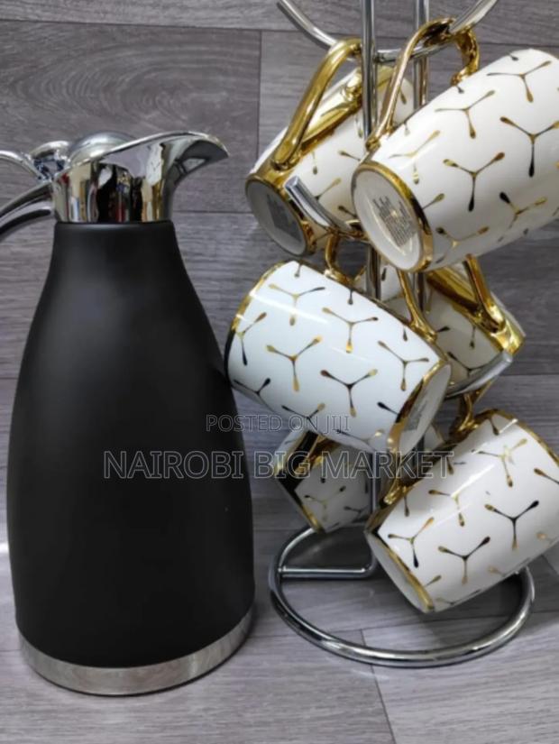 Marble Gold Combo Tea Set - main view