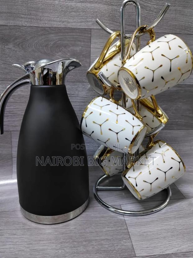 Marble Gold Combo Tea Set - thumbnail 2