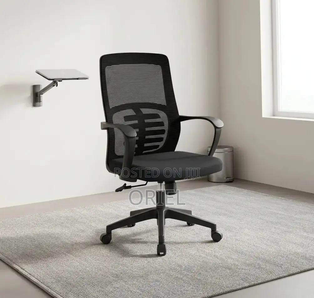 Office Chair : Mid Back Lumbar Support Staff Chair