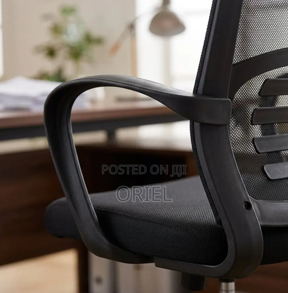 Office Chair : Mid Back Lumbar Support Staff Chair