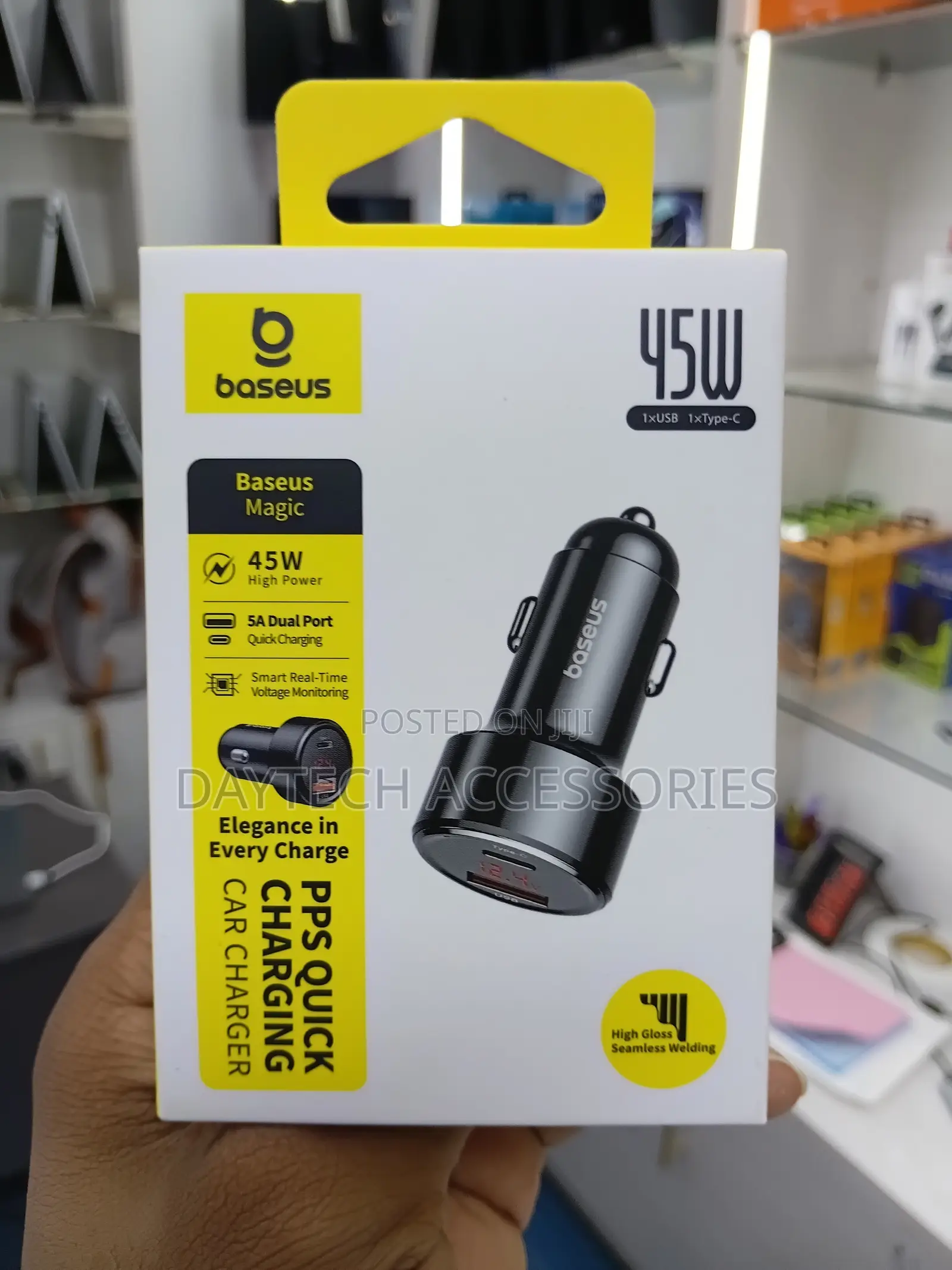 Baseus Magic Series 45W PPS Quick Charging Car Charger