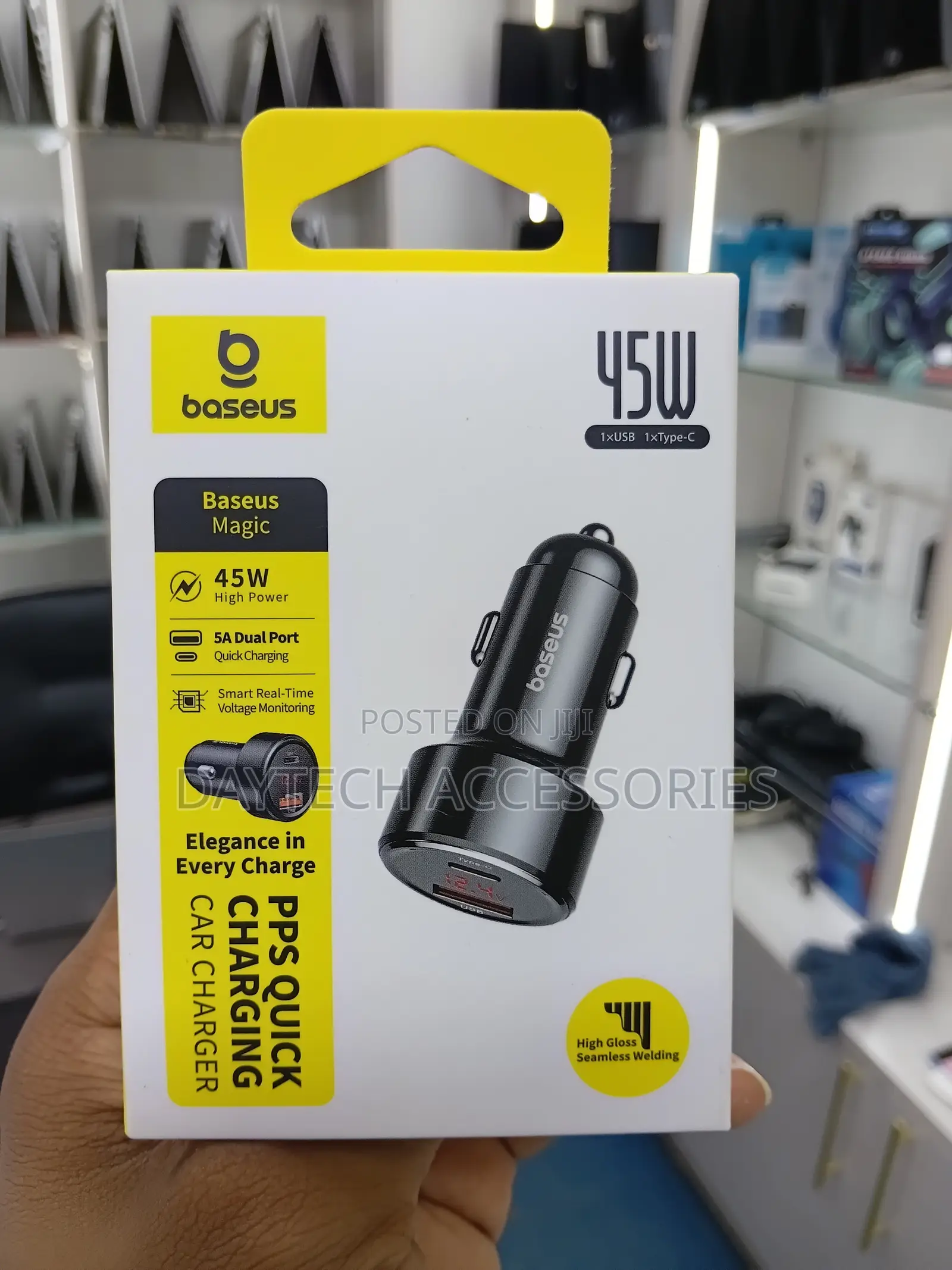 Baseus Magic Series 45W PPS Quick Charging Car Charger