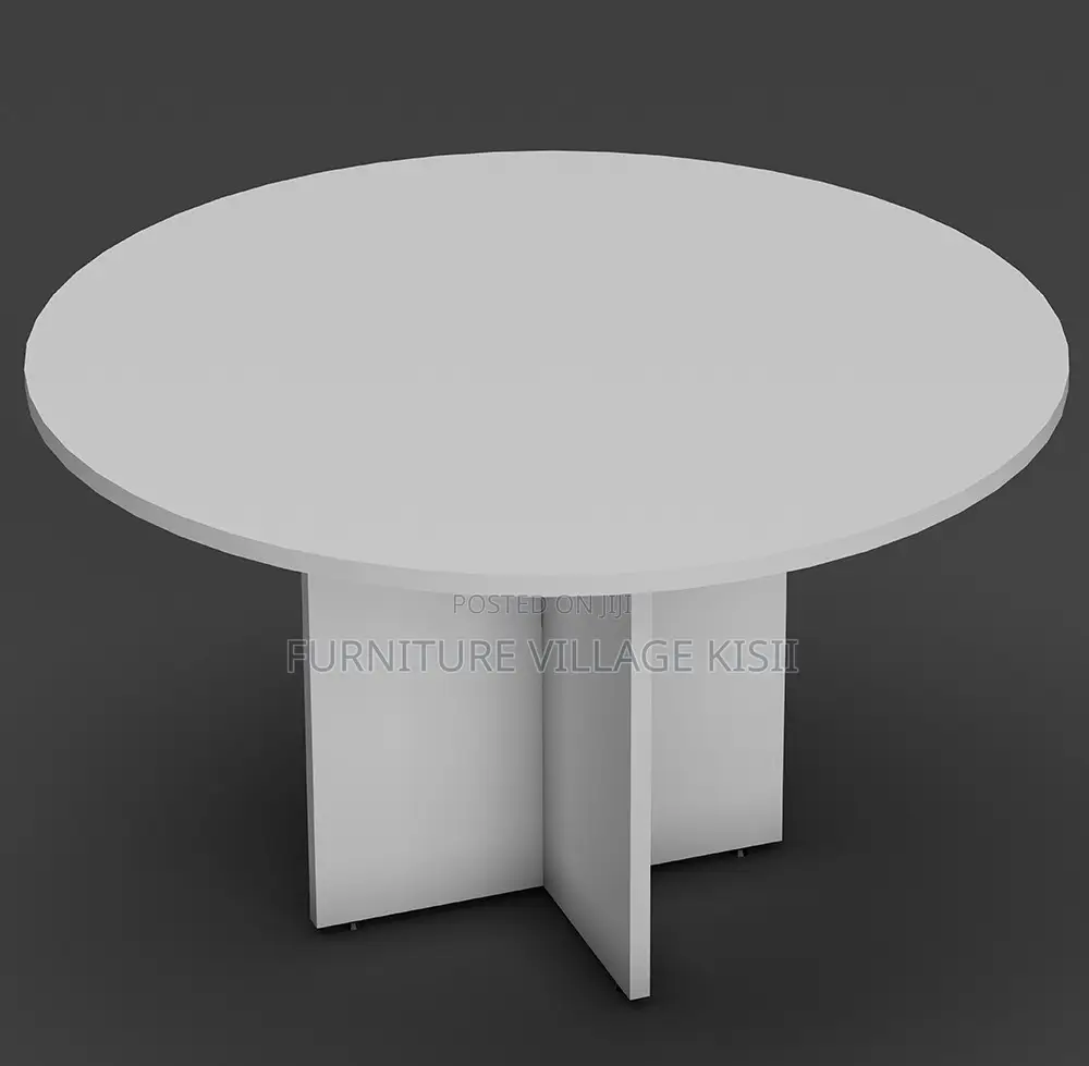 Office Furniture; Round 4 Seater Meeting Table