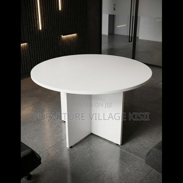 Office Furniture; Round 4 Seater Meeting Table - thumbnail 6