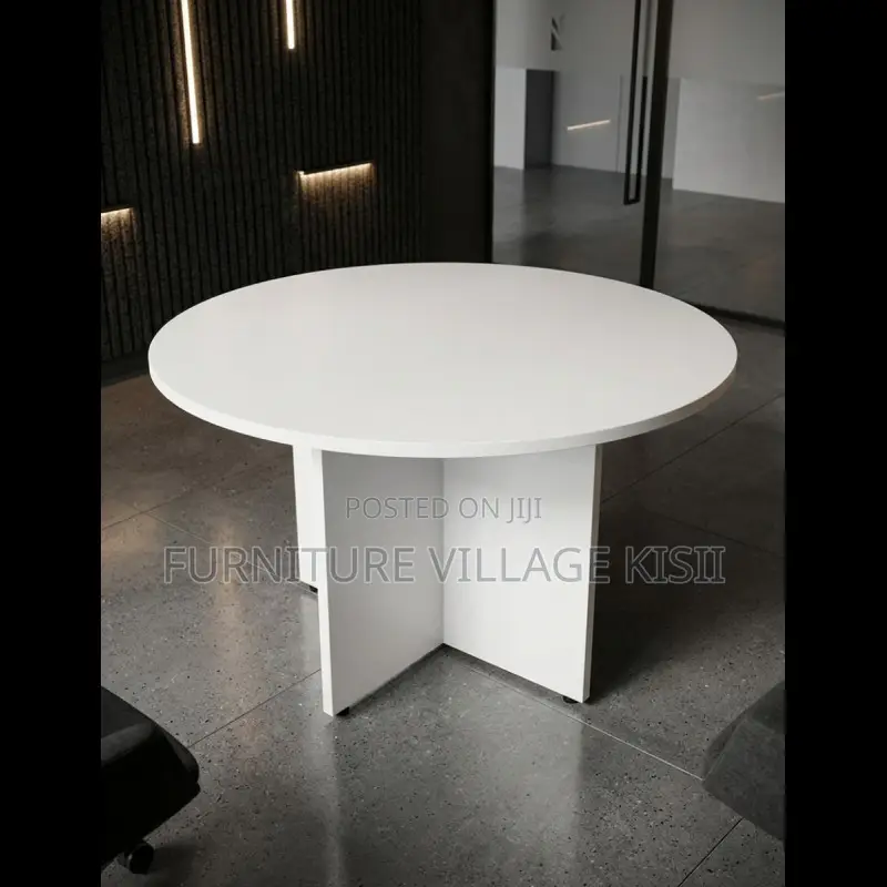 Office Furniture; Round 4 Seater Meeting Table