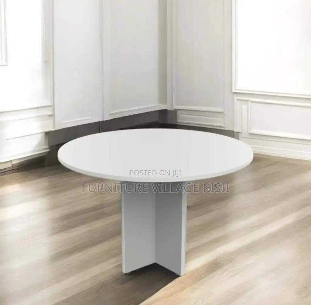 Office Furniture; Round 4 Seater Meeting Table