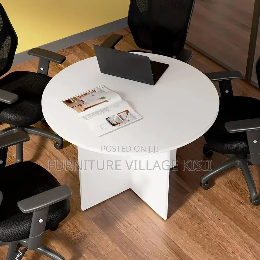 Office Furniture; Round 4 Seater Meeting Table