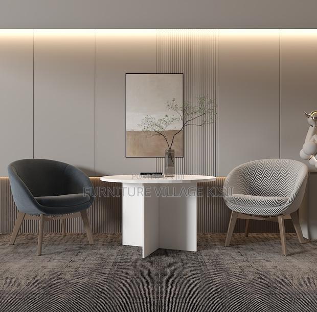 Office Furniture; Round 4 Seater Meeting Table - thumbnail 8