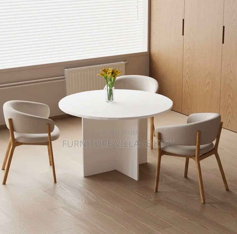 Office Furniture; Round 4 Seater Meeting Table