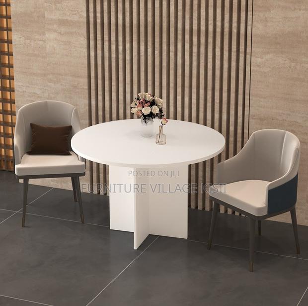 Office Furniture; Round 4 Seater Meeting Table - thumbnail 3