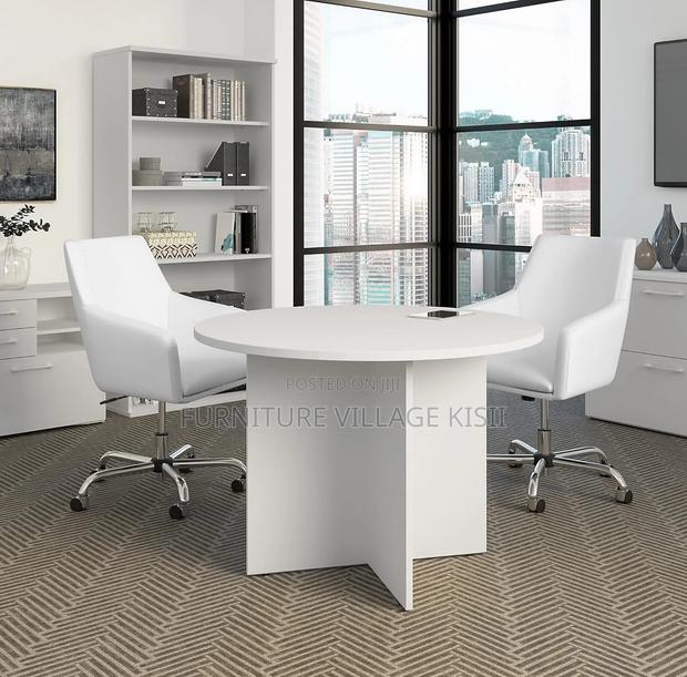 Office Furniture; Round 4 Seater Meeting Table - thumbnail 11