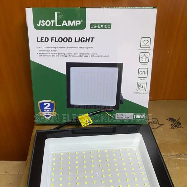100W Super Bright LED Flood Light – Outdoor Security Area Lighting